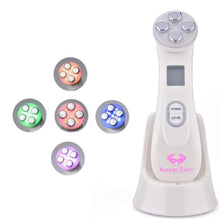 Load image into Gallery viewer, Korean Fairy Skincare™ 5 in 1 Face Lifting EMS/RF Massager